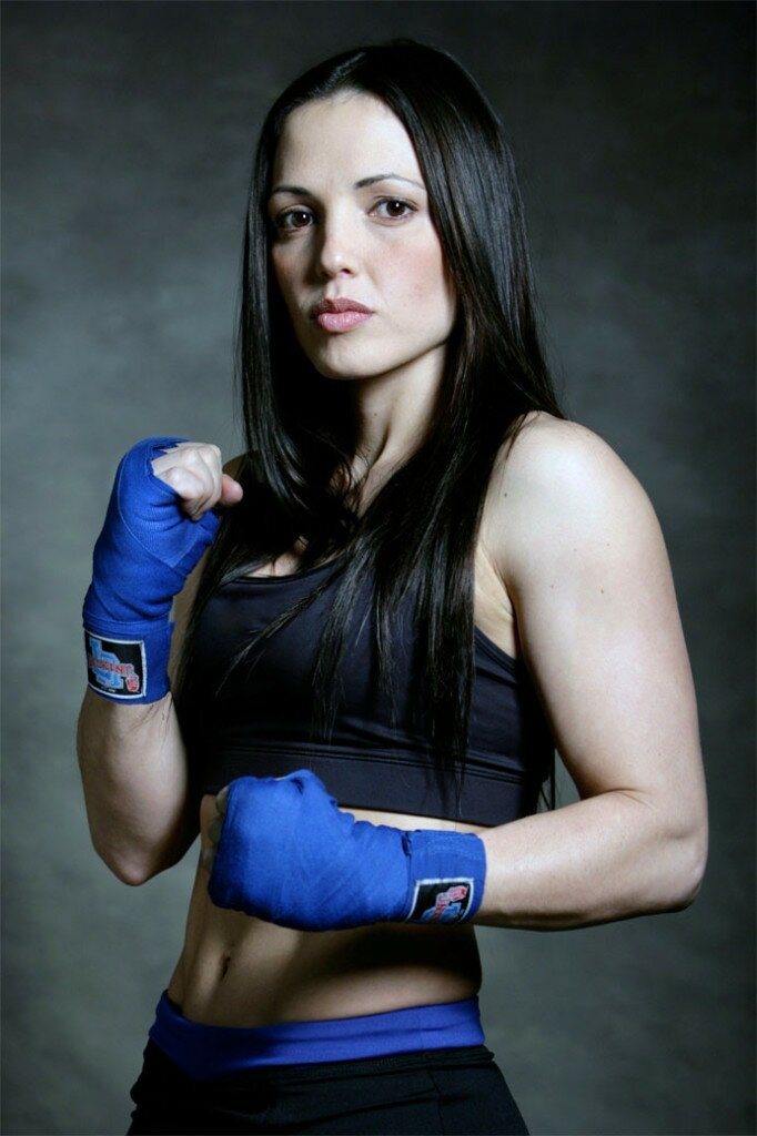 La boxeadora, Jennifer Salinas, en una imagen de archivo / Cortesía