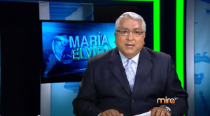 Jaime Flórez presentó el programa de "María Elvira"