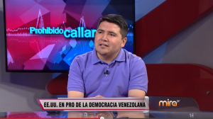 Kennedy Bolívar es lider del Movimiento Estudiantil de Venezuela