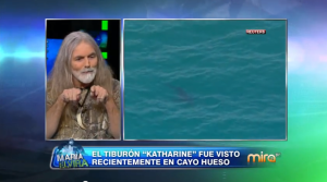 El experto en fauna marina, Manny Puig, dice que este experimento servirá para fines científicos