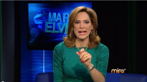 María Elvira Salazar presenta su programa de análisis y actualidad, cada día, a las 8pm en Mira TV