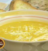 El chef Don Davis te enseña a preparar una deliciosa crema de calabaza