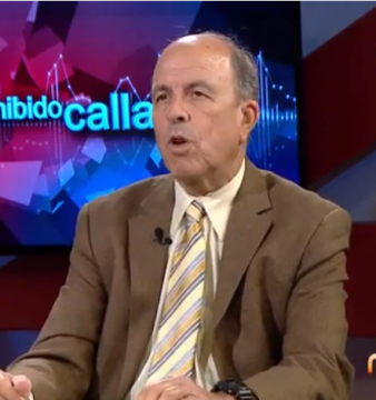 El analista político, Frank Diaz Pou, durante su intervención en "Prohibido callarse"