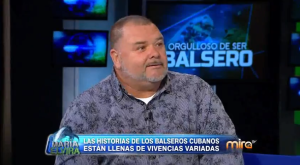 Jorge del Río viene a relatarnos como su experiencia como balsero