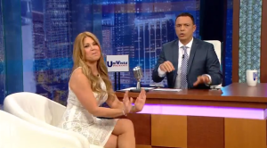 María Marín durante su intervención en "El show de Alexis Valdés"