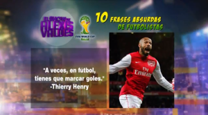 Alexis Valdés hace un repaso a las 10 frases más absurdas de los futbolistas