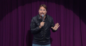 El humorista George Harris en "El show de Alexis Valdés"