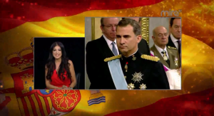 Marián de la Fuente condujo un programa especial sobre los nuevos Reyes de España en Mira TV