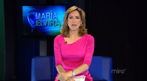 María Elvira Salazar en Mira TV