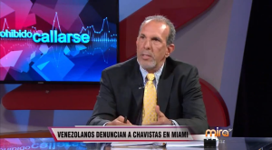 El abagado Frank Quintero durante su intervención en "Prohibido callarse"