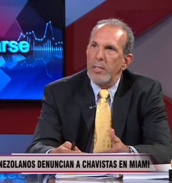 El abagado Frank Quintero durante su intervención en "Prohibido callarse"