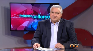 El ex alcalde de Hialeah, Raúl Martínez, durante su intervención en 'Prohibido callarse'