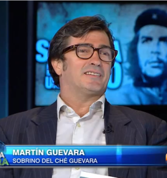 Martín Guevara durante su intervención en Mira TV.
