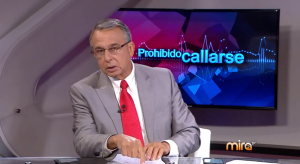 Roberto Rodríguez Tejera conduce "Prohibido callarse" en Mira TV.