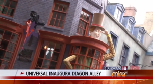 "Diagon Alley" abrirá sus puertas este martes 8 de julio en el Parque Universal de Orlando (Florida).