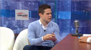 Willy Martin durante su intervención en "El show de Alexis Valdés"