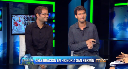 Los periodistas, Antoni Belchi y Axel Oliver, analizan la fiesta de San Fermín en "María Elvira"