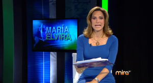 María Elvira Salazar presenta su espacio en Mira TV a las 8pm, de lunes a viernes.