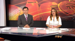 Freddy Machado y Mariana Carlés presentan "Noticias 18"