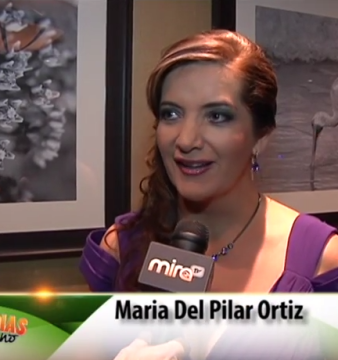 María del Pilar Ortíz y el coronel Emilio Otero fueron los homenajeados de la noche.