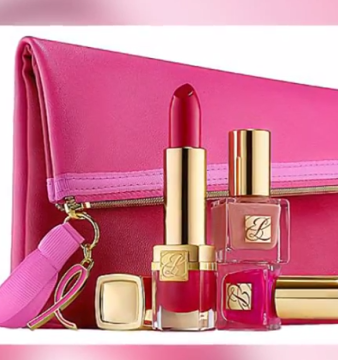 Varios productos de belleza se visten de rosado este mes para apoyar a la lucha contra el cáncer de mama