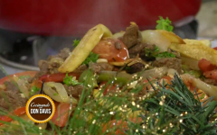 Lomo saltado peruano