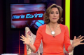 María Elvira Salazar durante la emisión de su programa en Mira TV.