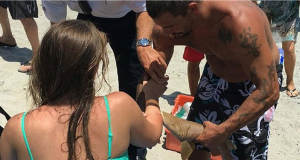 Una cría de tiburón atacó a una mujer de 23 años en Boca Ratón